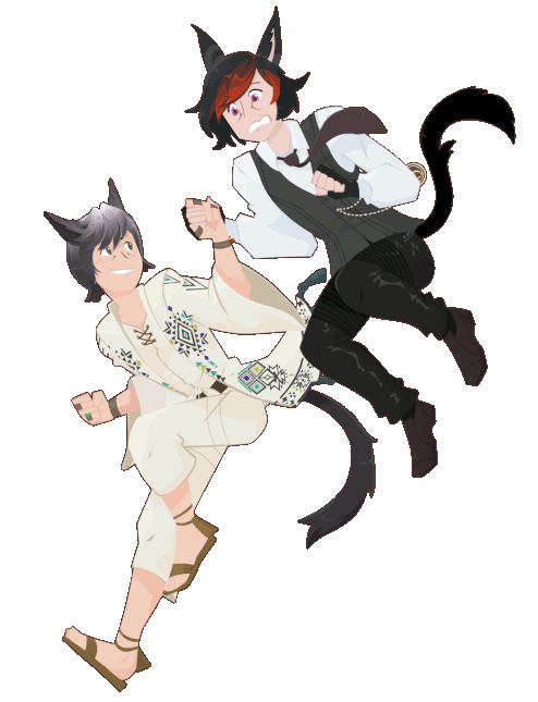 Two Characters Example Two Characters Example